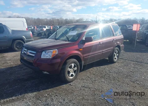 2008 Honda Pilot Se z USA, uszkodzony, nr VIN 5FNYF183X8B031386